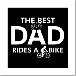 Cycling Dad Best Dad Gift For Cycling Dads Fathers Posters and Art